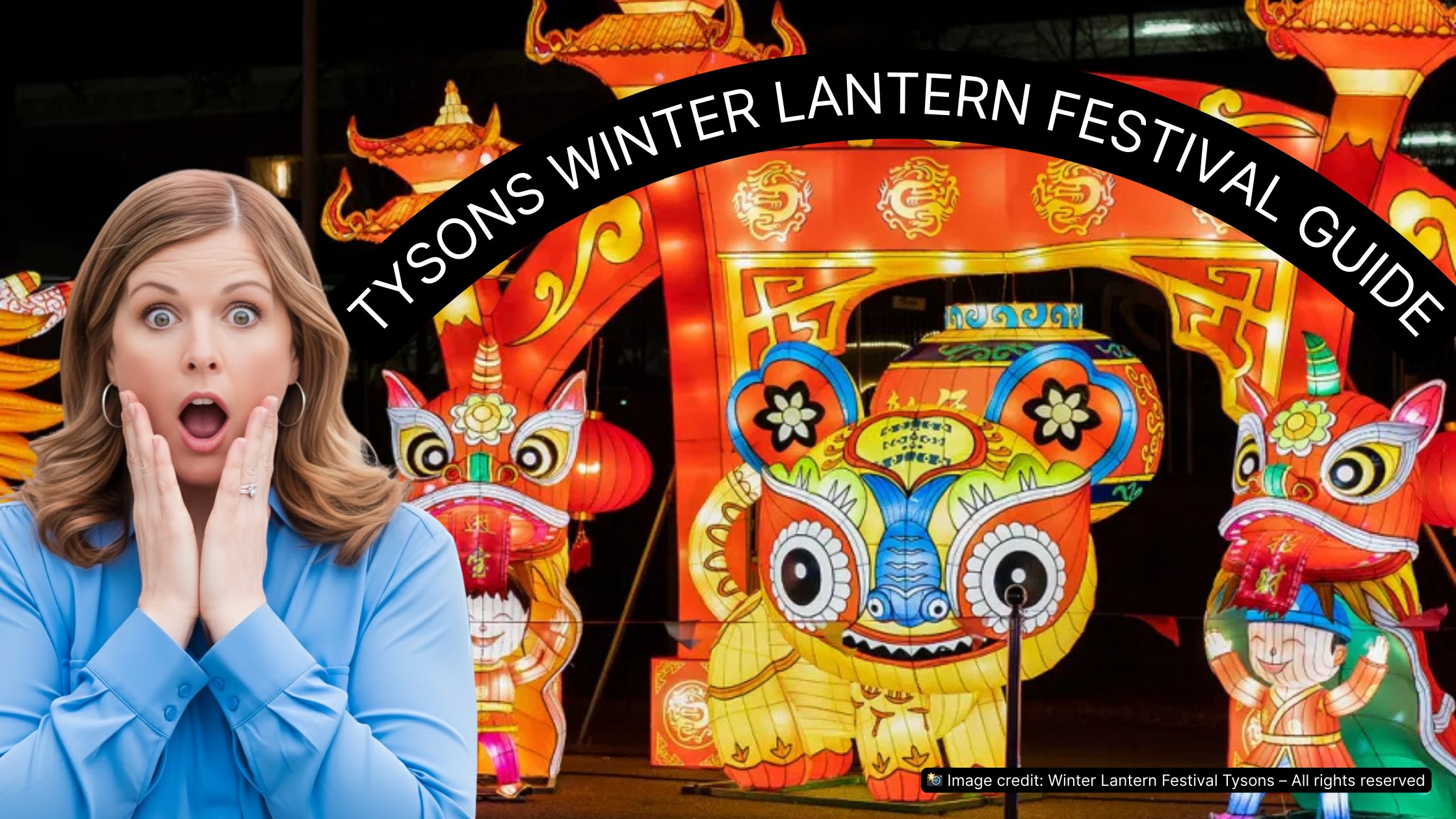 Tysons Winter Lantern Festival